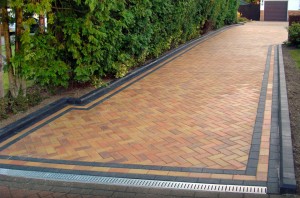 block paving driveway